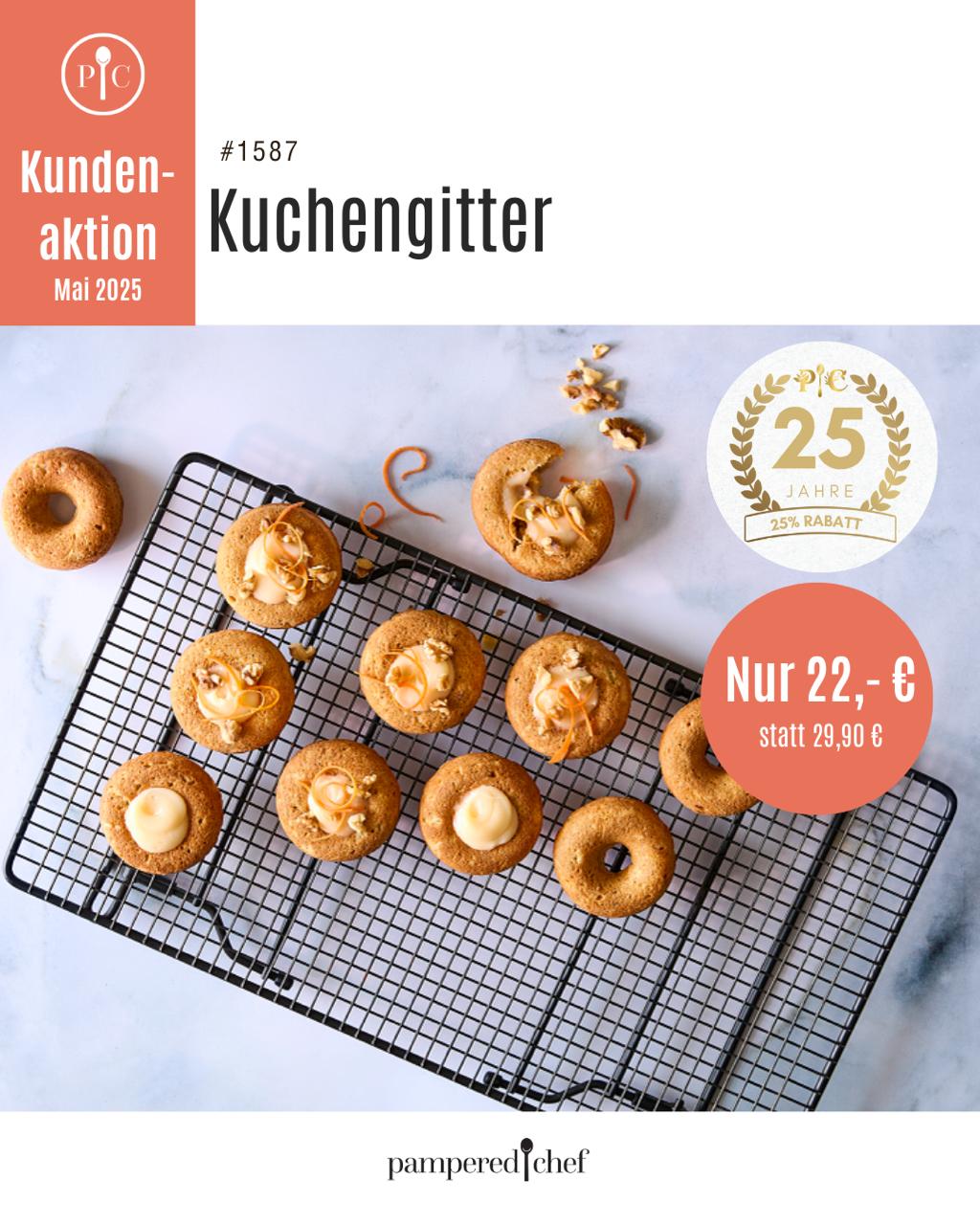 Kuchengitter von Pampered Chef - Angebot Mai