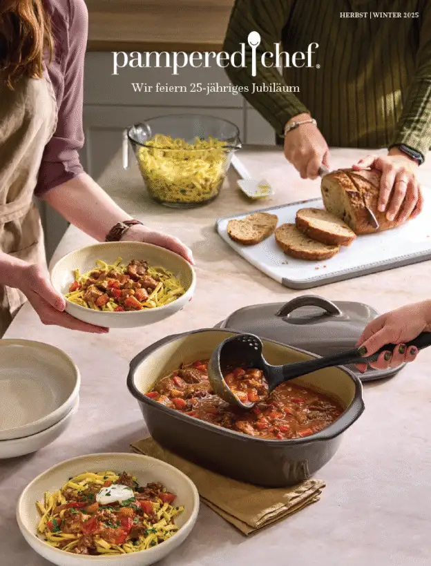 Herbst Winter Katalog von Pampered Chef 2025
