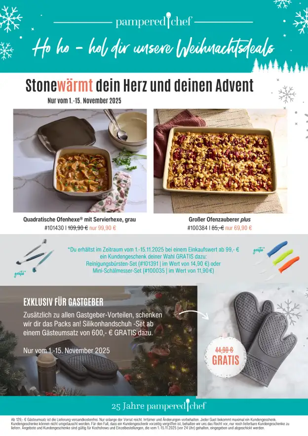Angebote von Pampered Chef November